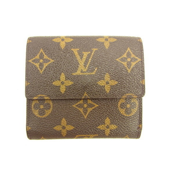 Louis Vuitton accessory Trifold Carte Wallet Brown Porte Monnaie Vieux - Picture 1 of 6